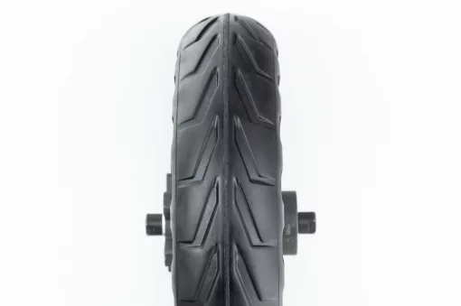 Колесо заднее 8,5" алюминиевое с перфорацией для амортизации, пром-подшипники (12х28х8) 6001 2RS, Disk-brake, ЗЧ-ЕЛЕКТРО техніка,