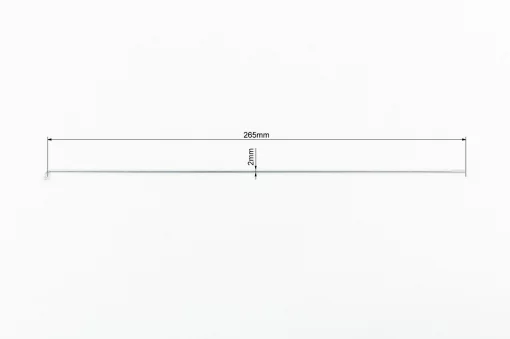 Спица 14Gx265мм (100шт к-кт), хром, ВЕЛОЗАПЧАСТИНИ, YQ-412432