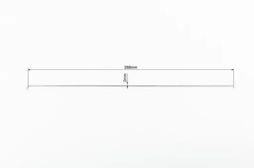 Спица 14Gx288мм (100шт к-кт), хром, ВЕЛОЗАПЧАСТИНИ, YQ-412434