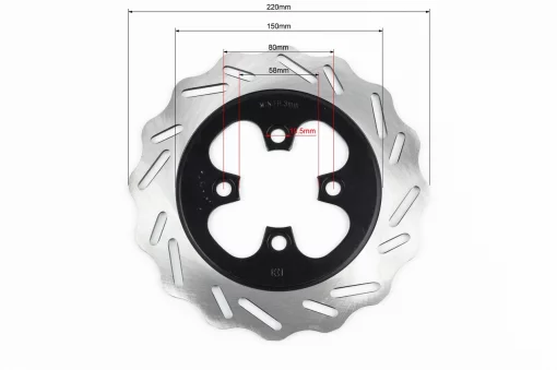 X-Road Light 200 Диск тормозной задний, D-220мм тип 3, GEON, YQ-359361