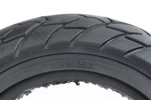 Шина з перфорацією для амортизації на міні-сігвей/електросамокат 10"х2,125А (235-50-152) дорожня, ВЕЛОШИНИ, YQ-413003