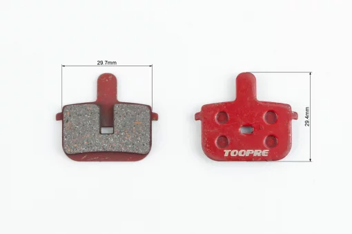 Гальмівні колодки Disk-brake (Kugoo G-Booster,M5,V1,G2 Pro, Bolids Boli-BB8-5), червоні TP-11E, ВЕЛОЗАПЧАСТИНИ, YQ-411806