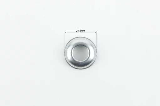 Чашка втулки передней MTB &Oslash;24,5мм с бортиком (под стальные втулки), ВЕЛОЗАПЧАСТИНИ, YQ-412386