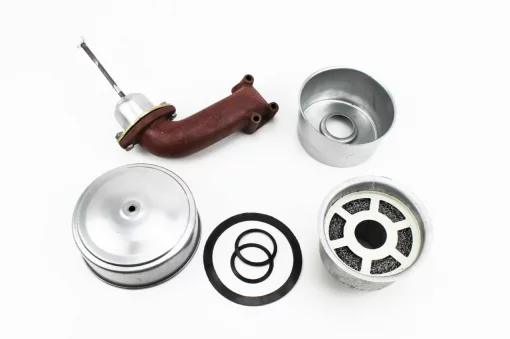 Фільтр повітряний GZ195 тип 6, з коліном, металевий корпус, D190/195N, YQ-604765