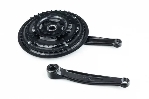 Шатуны "квадрат" 170мм, 42.34.24T MTB, чёрные NSS-3001, ВЕЛОЗАПЧАСТИНИ, YQ-412521