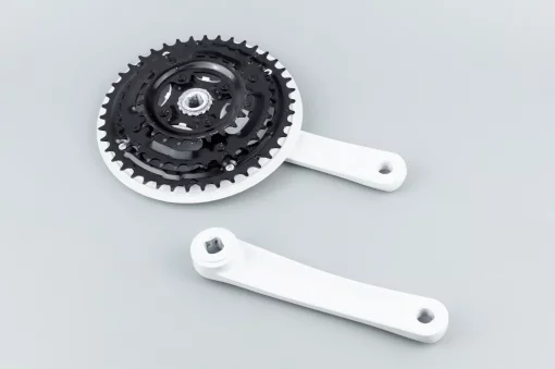 Шатуны "квадрат" 170мм, 42.34.24Т MTB, алюминиевые, белые ARDIS, ВЕЛОЗАПЧАСТИНИ, YQ-406253