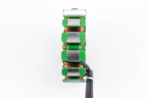 Статор магнето (генератора) (12 катушек разъем "папа 3+2"), 200cc (d-93мм), CG125-250, YQ-323010