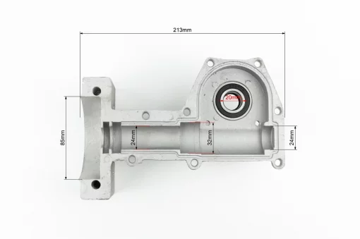 Корпус редуктора культиватора D-24мм к-кт лів/пр., ТРИМЕР, YQ-213738