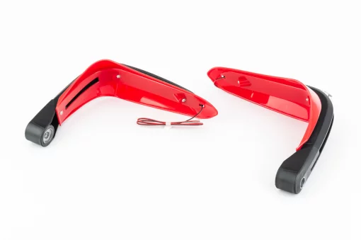 Tekken 250 Защита для рук лев., прав. LED (комплект 2шт) красная, TEKKEN, YQ-365073