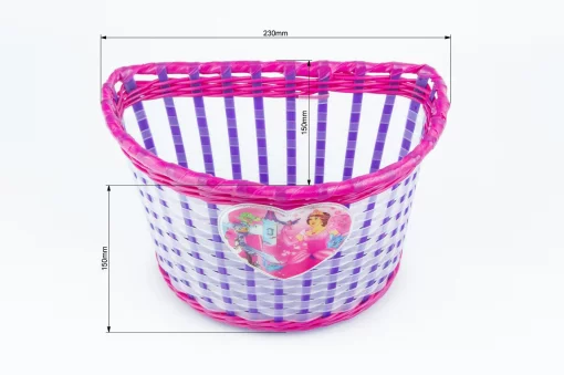 Кошик CHILD передній 12", CR-BS01-8 princess, ВЕЛОАКСЕСУАРИ, YQ-414023