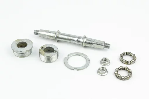 Каретка "квадрат" MTB 127мм, подшипник &Oslash;6,35х9 шариков, под гайку, SD-3027, ВЕЛОЗАПЧАСТИНИ, YQ-412230