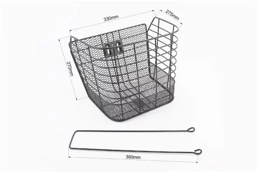 Корзина передняя 26" (проволока), чёрная JL-CK055, ВЕЛОАКСЕСУАРИ, YQ-403564