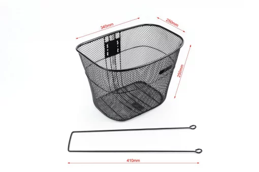 Корзина передняя 28" (сетка), чёрная TH-152, ВЕЛОАКСЕСУАРИ, YQ-409477