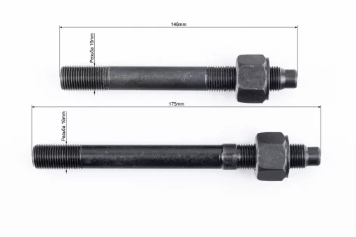 Шпилька головки цилиндра М15x175мм к-кт 4шт ZH1125+гайка 4шт, D(ZS1100), YQ-610187