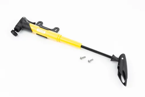 Насос пластмасовий телескопічний, Т-ручкою, жовтий GP-77, ВЕЛОІНСТРУМЕНТ, YQ-407313