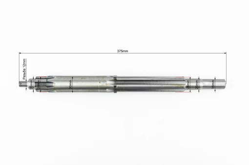 КПП-Вал первинний (з валом відбора пот.) 375мм 101-2, М12, M175/195N, YQ-624428