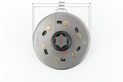 Сцепление (корзина, d-25мм, внутренняя часть, d-20мм) Тип 3, M178/186F, YQ-602019