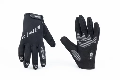 Рукавички S з гелевими вставками під долоню, чорно-сірі CLIMA TECH SBG-1932, ВЕЛОЕКІПІРУВАННЯ, YQ-408259