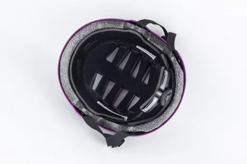 Шлем велосипедный подростковый BMX M (52-57см), 14 вент. отверстий, фиолетовый VENTTO XONE, ВЕЛОЕКІПІРУВАННЯ, YQ-408244