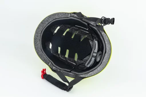 Шлем велосипедный подростковый BMX L (58-61см), 16 вент. отверстий, жёлтый VENTTO XONE, ВЕЛОЕКІПІРУВАННЯ, YQ-408248