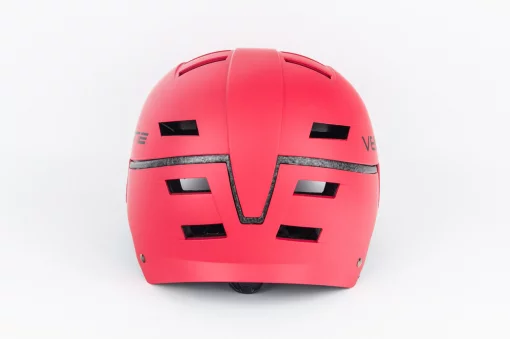 Шлем велосипедный подростковый BMX M (55-58см), 16 вент. отверстий, красный VENTTO XONE, ВЕЛОЕКІПІРУВАННЯ, YQ-408245