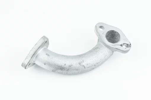 Колено (труба) глушителя 2х3отв., литое Тип 1, D175/180N, YQ-603240