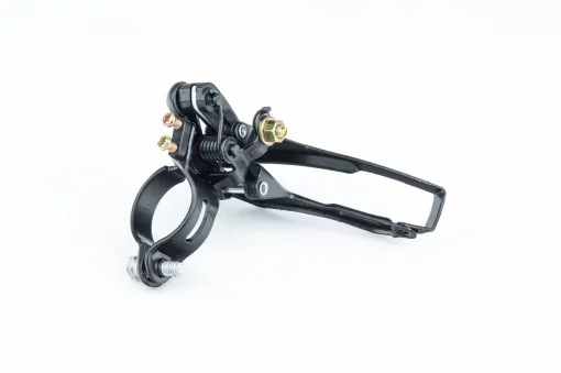 Перекидка цепи передняя с верхней тягой, крепл. 31,8мм, под звезду 42Т, чёрная FD-QD-35A, ВЕЛОЗАПЧАСТИНИ, YQ-412194