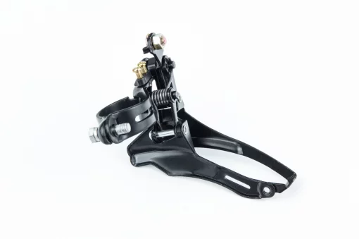 Перекидка цепи передняя с нижней тягой, крепл. 31,8мм, под звезду 42Т, чёрная FD-QD-35, ВЕЛОЗАПЧАСТИНИ, YQ-412193