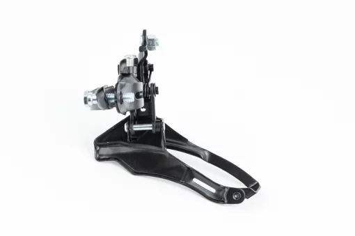 Перекидка цепи передняя с нижней тягой, крепл. 31,8мм, под звезду 42Т, чёрная (SHIMANO), ВЕЛОЗАПЧАСТИНИ, YQ-412162