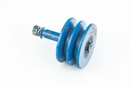 Ролик натяжний ременя (два пази під ремінь SPB), D-85мм, Мототрактор, YQ-608016