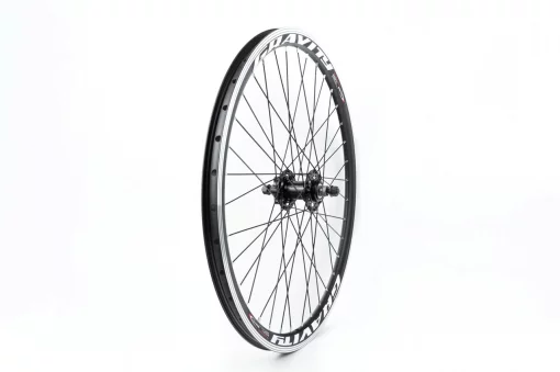 Колесо 24" переднее Disk-brake, обод "капля" алюминиевый, втулка 14Gх36H, крепл. гайка, "GRAVITY", ВЕЛОКОЛЕСА, YQ-411359