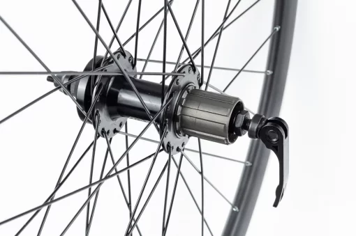 Колесо 27,5" заднее Disk-brake, обод "капля" и втулка Neco (MS37R) 14Gx36H алюминиевые, под кассету 8-9зв, крепл. эксцентрик,