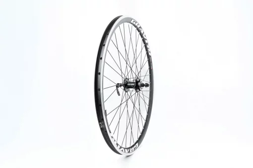 Колесо 27,5" переднее Disk-brake, обод "капля" и втулка Neco (MS31F) 14Gx36H алюминиевые, крепл. эксцентрик, "GRAVITY",