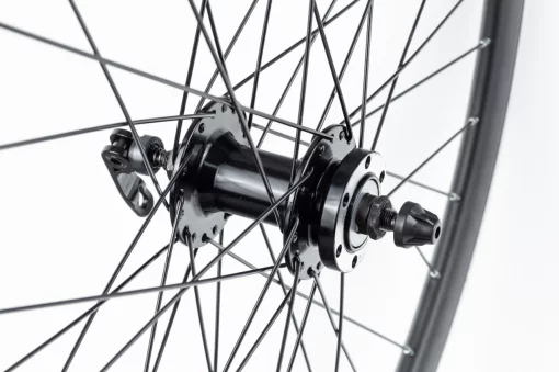 Колесо 27,5" переднее Disk-brake, обод "капля" и втулка Neco (MS31F) 14Gx36H алюминиевые, крепл. эксцентрик, "GRAVITY",