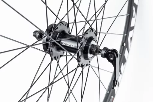 Колесо 27,5" переднее Disk-brake, обод "капля" и втулка Neco (MS31F) 14Gx36H алюминиевые, крепл. эксцентрик, "GRAVITY",