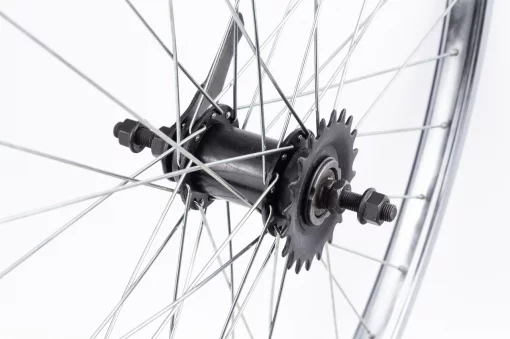 Колесо 28" заднее, втулка ХВЗ червячная 14Gх36H чёрная, ВЕЛОКОЛЕСА, YQ-412520