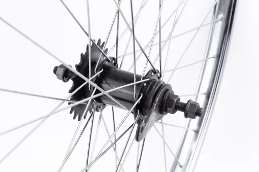 Колесо 28" заднее, втулка ХВЗ червячная 14Gх36H чёрная, ВЕЛОКОЛЕСА, YQ-412520