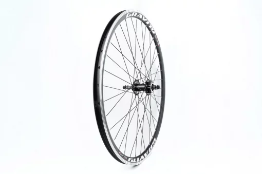 Колесо 29" заднее Disk-brake, обод "капля" алюминиевый, втулка 14Gx36H, под вольнобег, крепл. гайка, чёрное "GRAVITY", ВЕЛОКОЛЕСА,