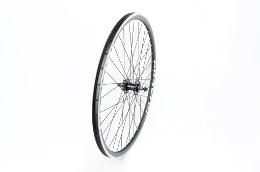 Колесо 29" переднее Disk-brake, обод "капля" алюминиевый, втулка 14Gx36H, крепл. гайка, чёрное "GRAVITY", ВЕЛОКОЛЕСА, YQ-412343