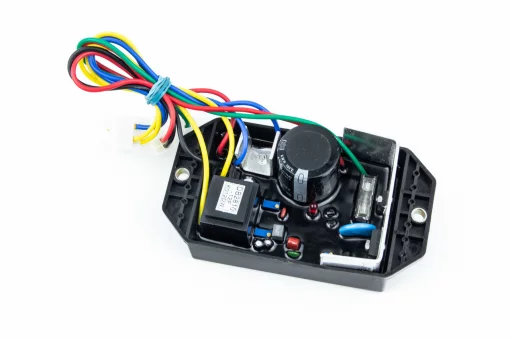 Реле напруги AVR трифазне 10кВт (корпус-прямокутник, пластик, контакти-2 "тато"+2 "тато"+4 "тато", 450V, 470&micro;F), ГЕНЕРАТОР,