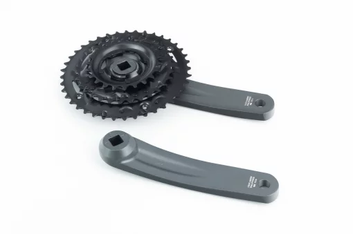 Шатуни "квадрат" 170мм, 40.30.22T MTB, алюмінієві, сіро-чорн ALTUS FC-M2000, ВЕЛОЗАПЧАСТИНИ, YQ-404252