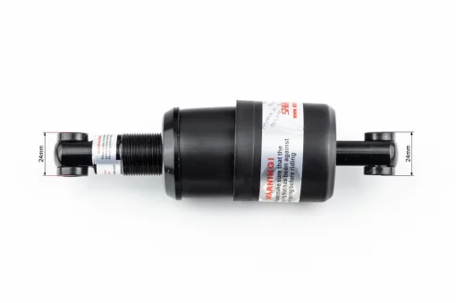 Амортизатор закрытый 170мм регулируемый, чёрный, ВЕЛОЗАПЧАСТИНИ, YQ-412353