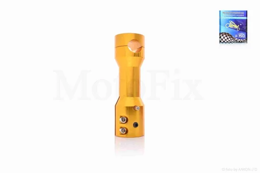 Кріплення відкритого керма на скутера (винос) 22mm, жовтий, QT-026272