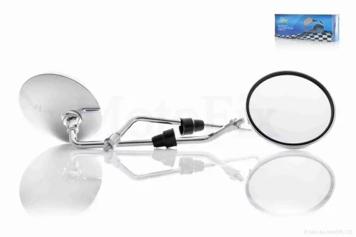 Дзеркала Honda TODAY AF61/67 круглі, хром, QT-014845