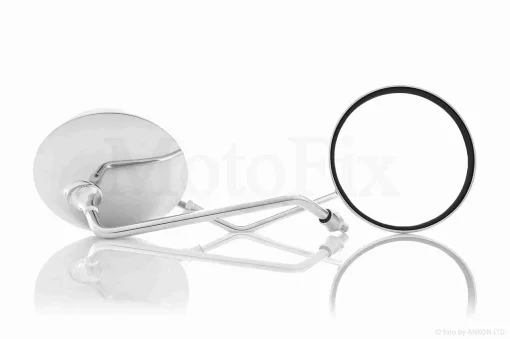 Дзеркала Yamaha M8 R+R VINO M8 круглі, хром, QT-022389