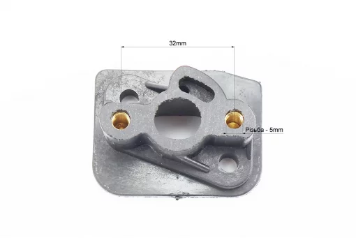Патрубок карбюратора 1E36F + прокладка к-кт Тип 1, FIX-213510
