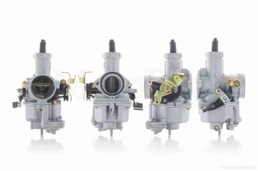 Карбюратор PZ30 підкачування ручне зліва (тріскачка), прискорювальний насос праворуч #PRO "LIPAI", QT-025815