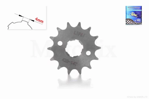 Звезда трансмиссии передняя CB/CG 428-14T, QT-010763