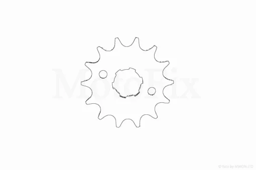 Звезда трансмиссии передняя CB/CG 428-14T, QT-010763