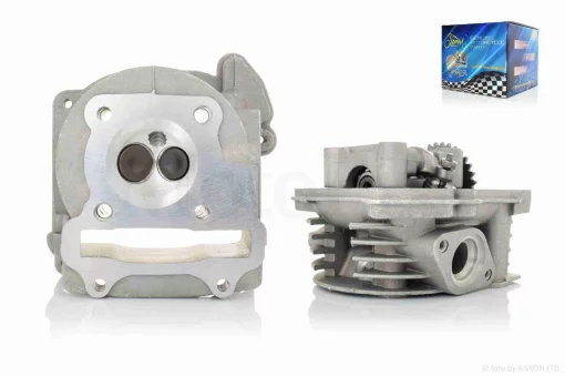 Головка цилиндра GY6 80 D47, d16/18 в сборе, без крышки "LIPAI", QT-008875